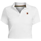 Nike Women's Heritage Cropped Polo - White
