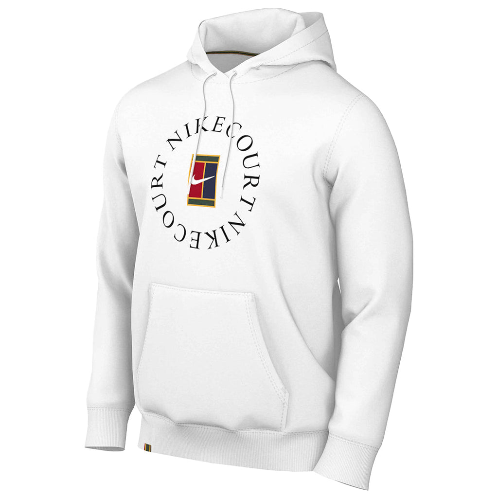 Nike Men's Heritage Fleece Hoodie - White