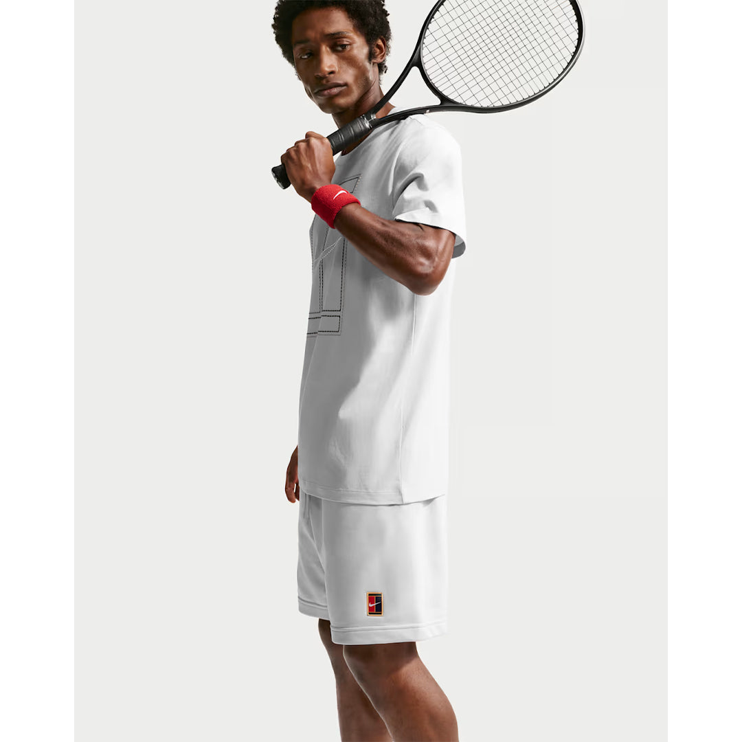 Nike Men's Heritage Fleece Short - White
