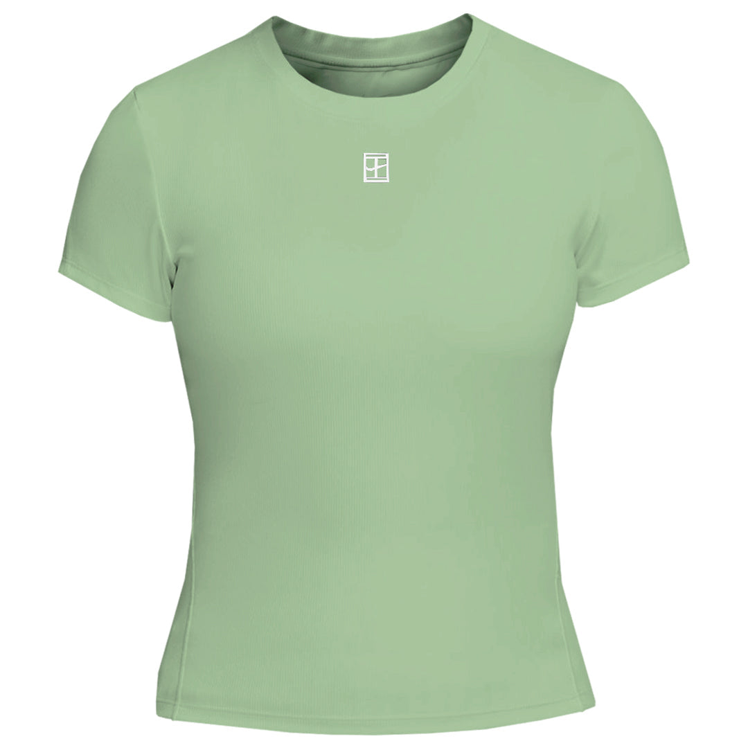 Nike Women's Advantage Short Sleeve - Steam