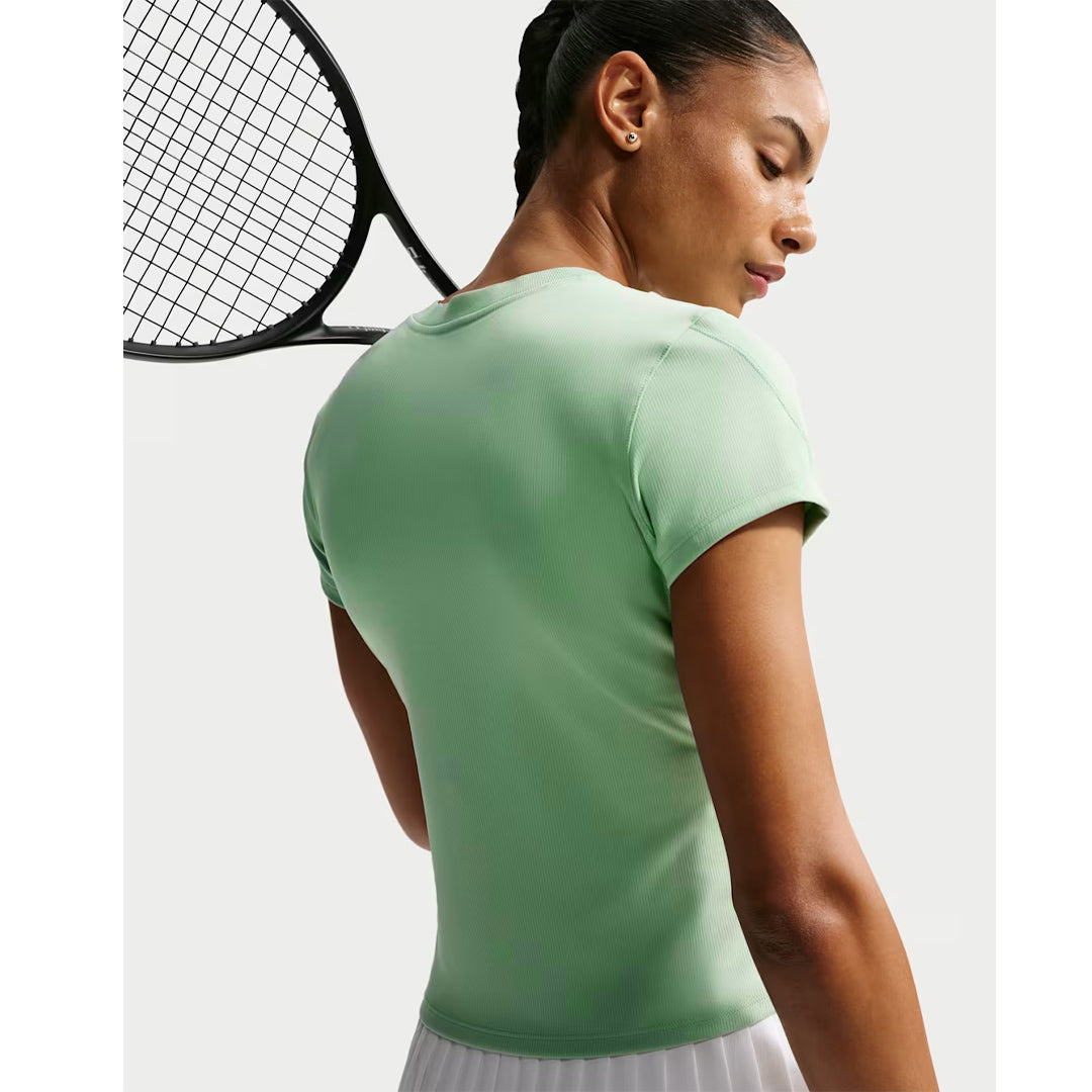 Nike Women's Advantage Short Sleeve - Steam