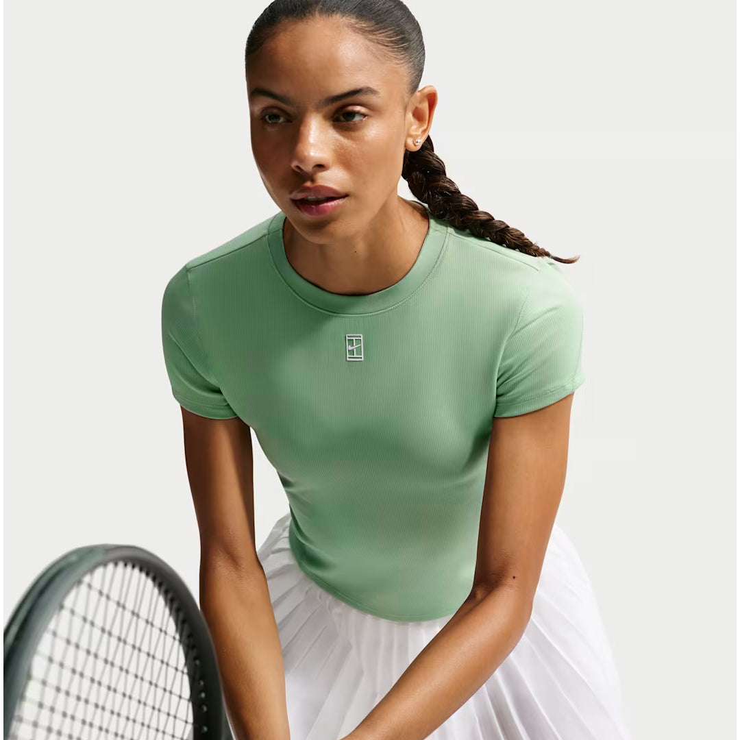 Nike Women's Advantage Short Sleeve - Steam