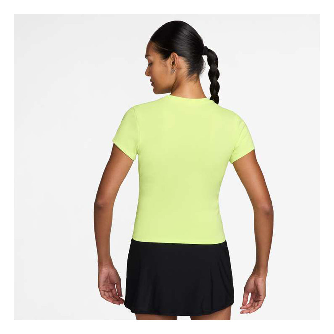 Nike Women's Advantage Short Sleeve - Light Lemon Twist