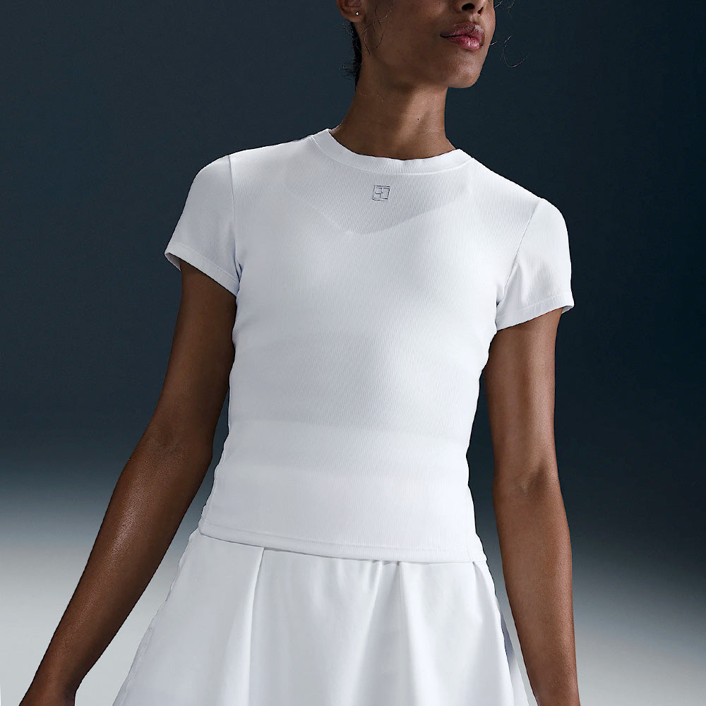 Nike Women's Advantage Short Sleeve - White