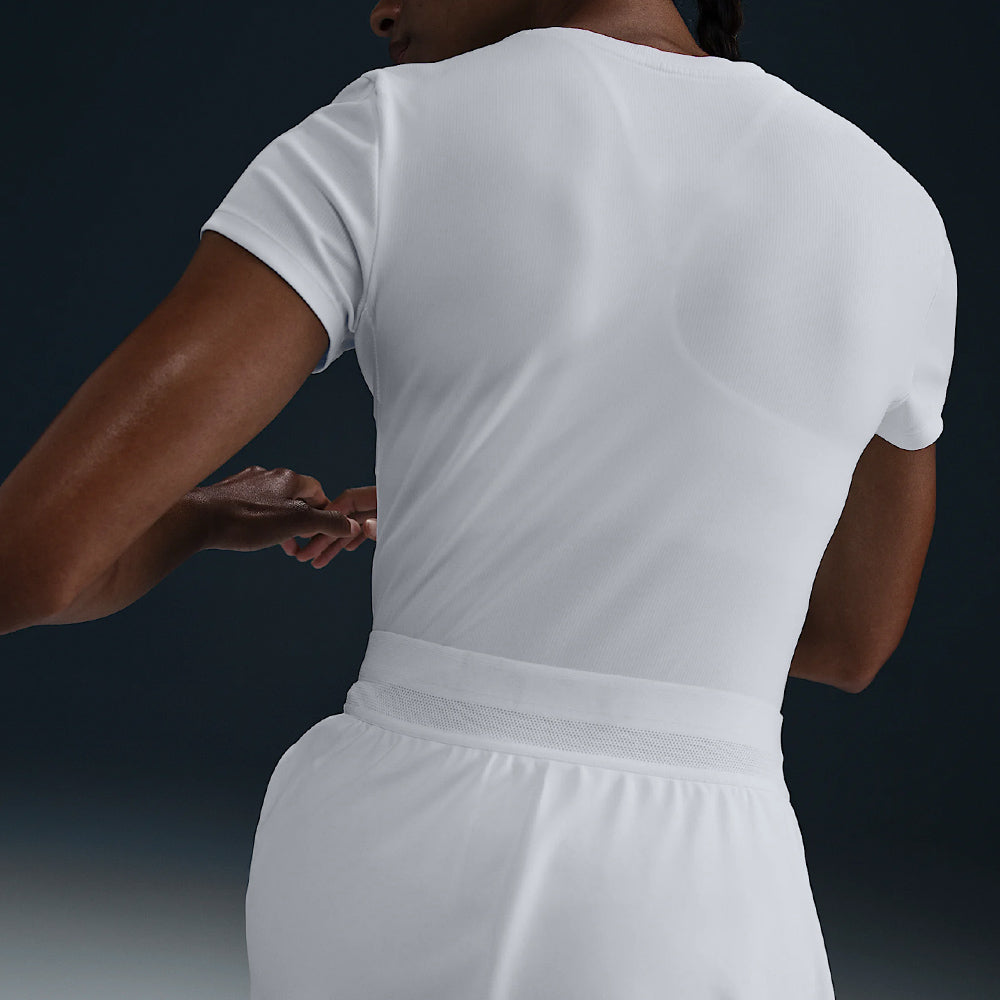 Nike Women's Advantage Short Sleeve - White