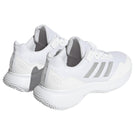 adidas Women's GameCourt 2 - Cloud White/Silver Metallic