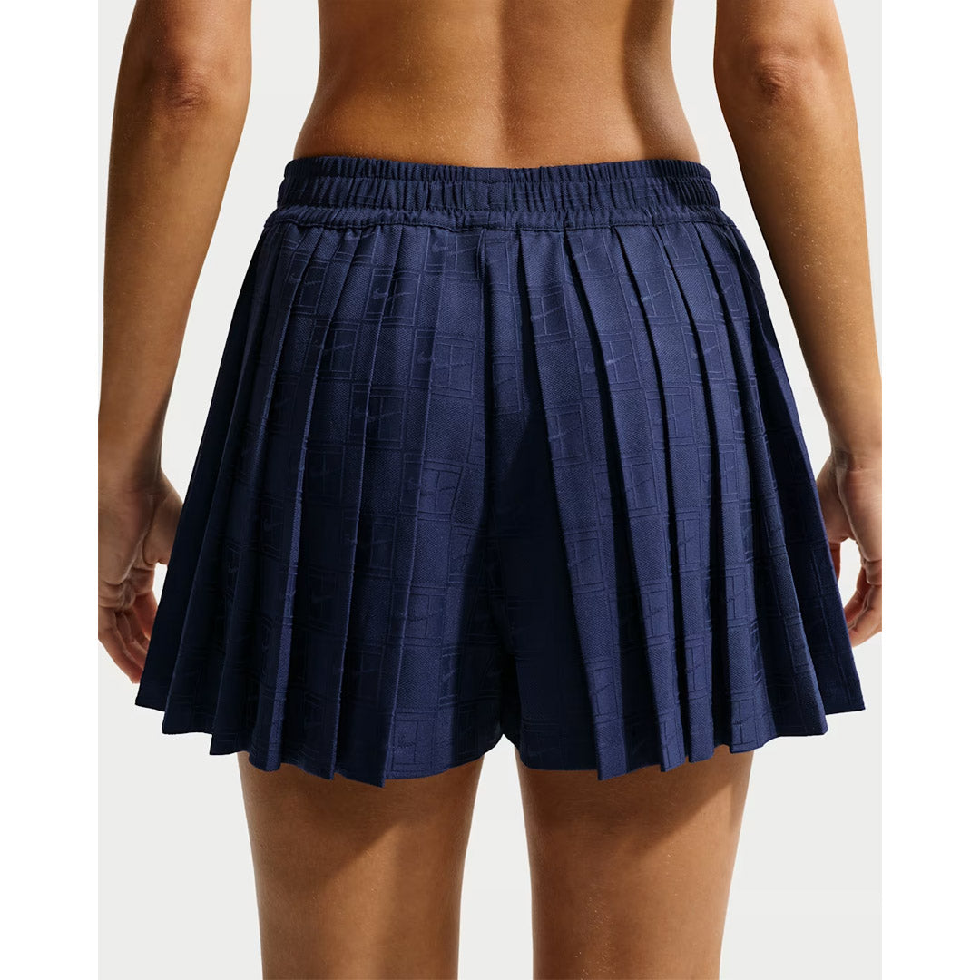 Nike Women's Court High Waist Short - Midnight Navy