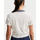 Nike Women's Court Crop Top - Sail/Midnight Navy