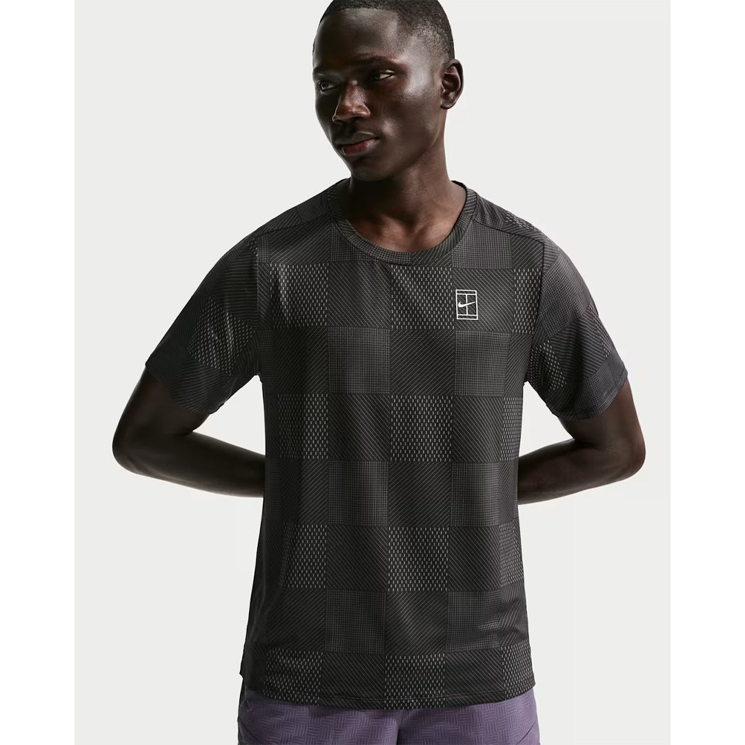 Nike Men's Advantage Print Tee - Black