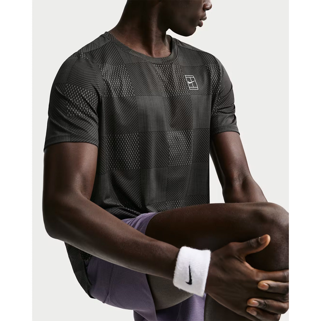 Nike Men's Advantage Print Tee - Black