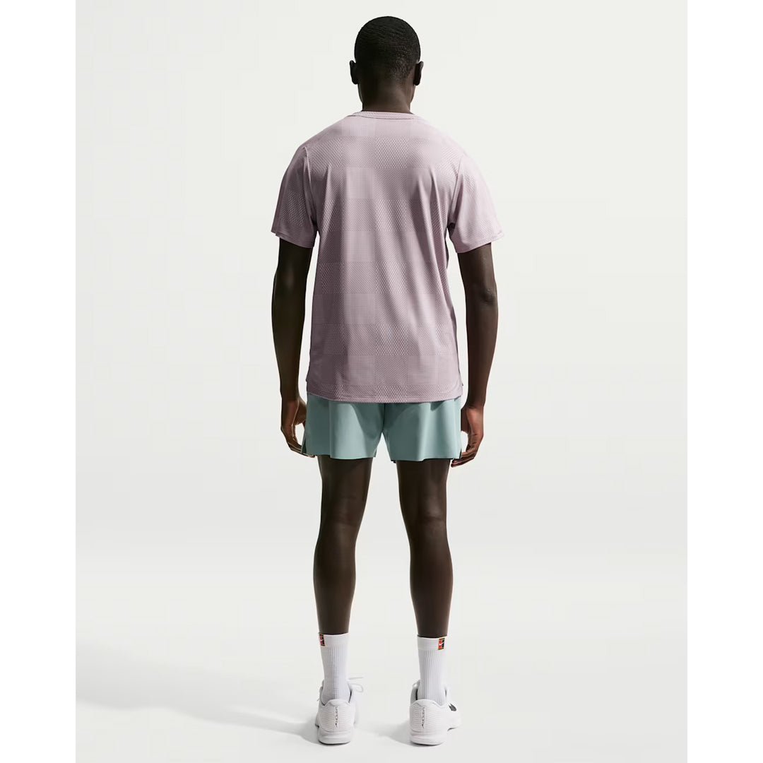 Nike Men's Advantage Print Tee - Light Violet Ore