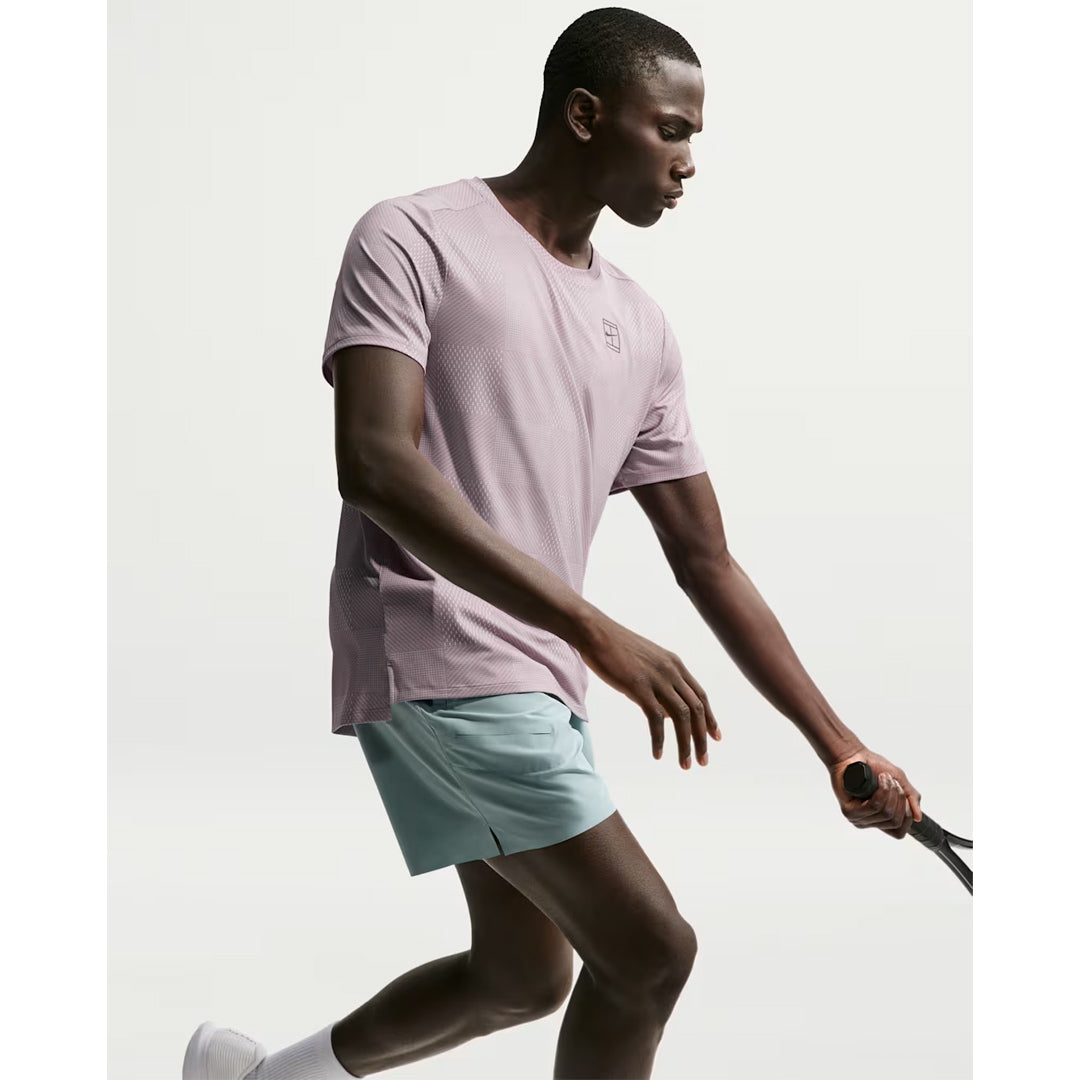 Nike Men's Advantage Print Tee - Light Violet Ore