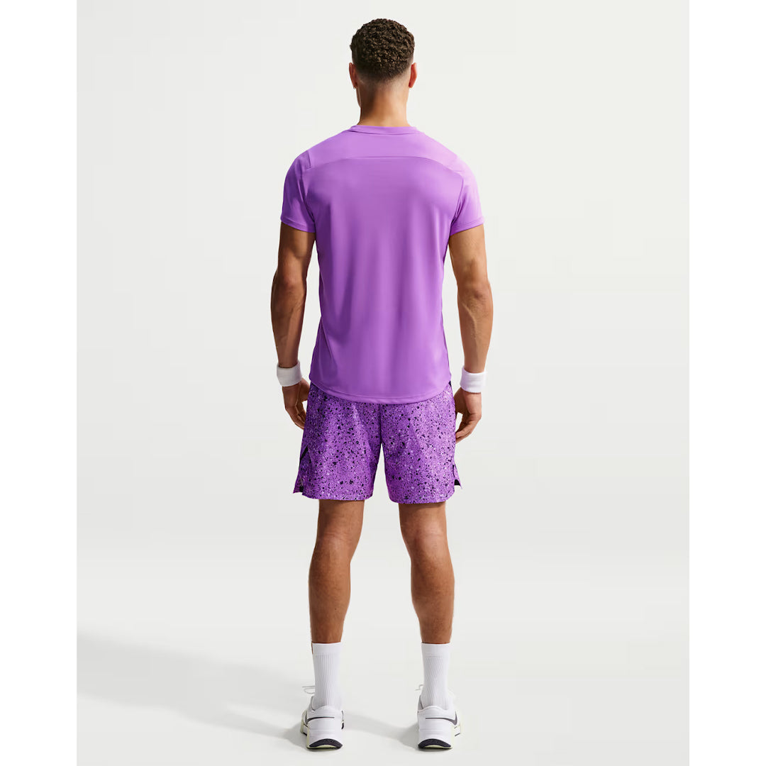 Nike Men's Victory Print 7" Short - Bright Violet