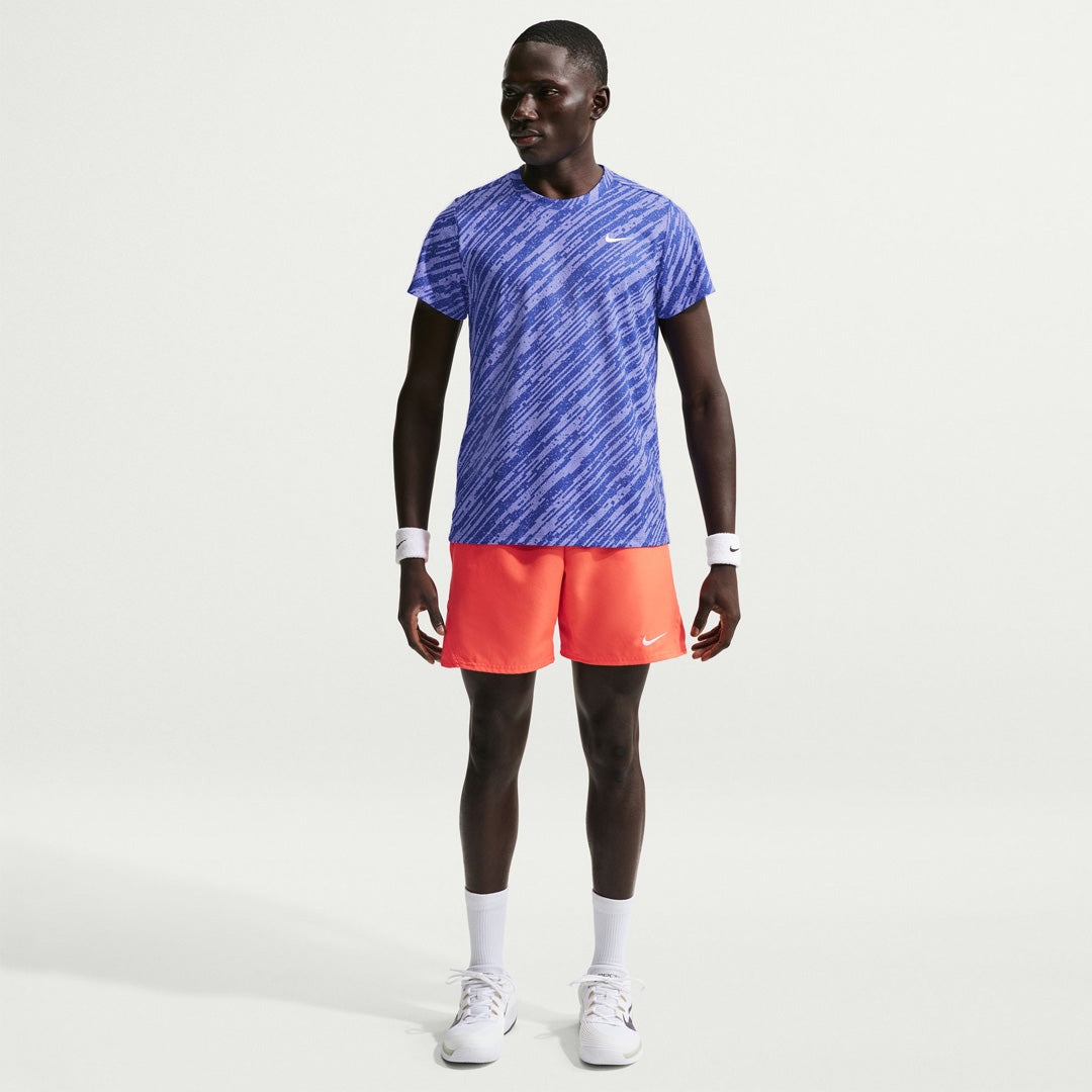 Nike Men's Victory Print Tee - Lapis/White