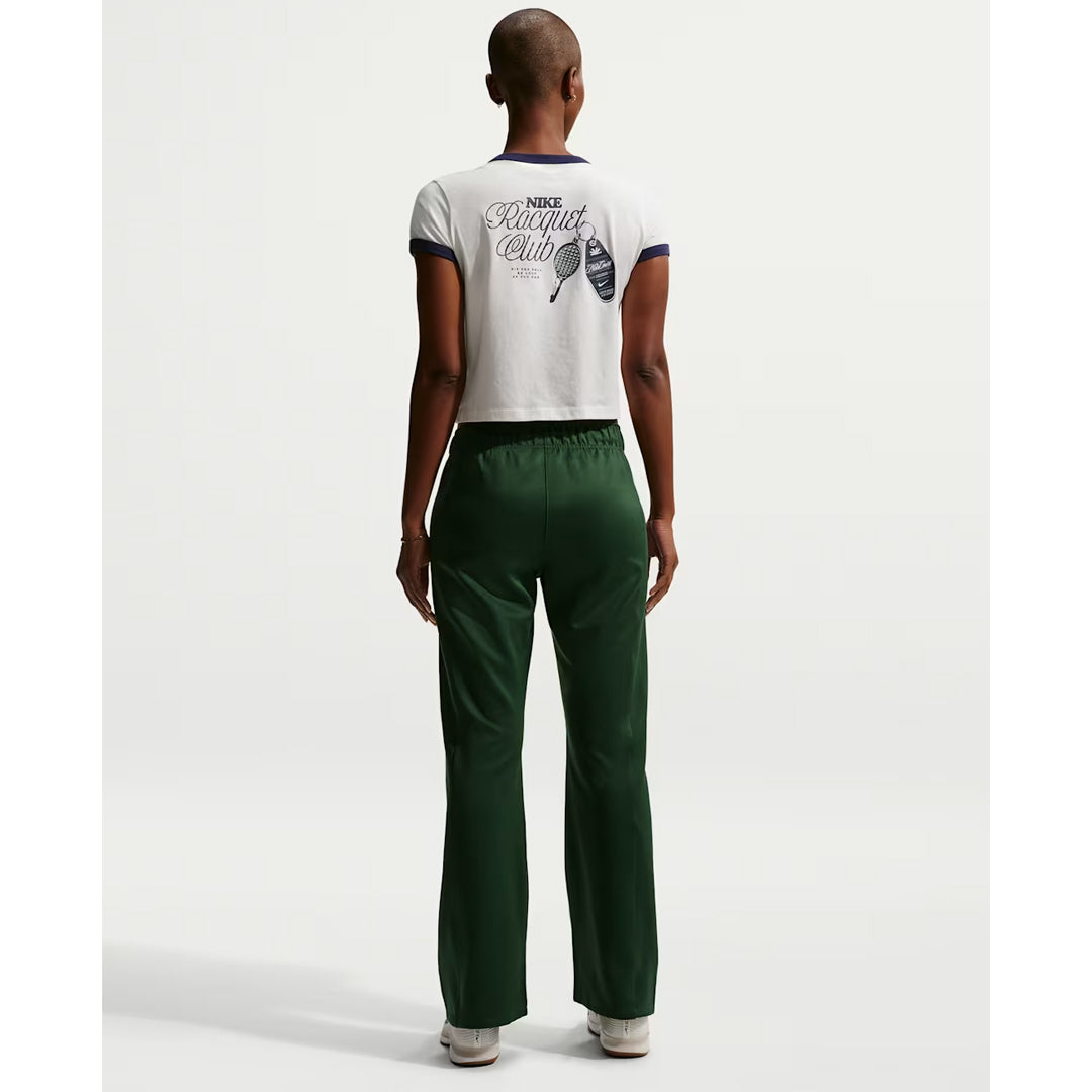 Nike Women's Court Racquet Ring Tee - Sail/Midnight Navy
