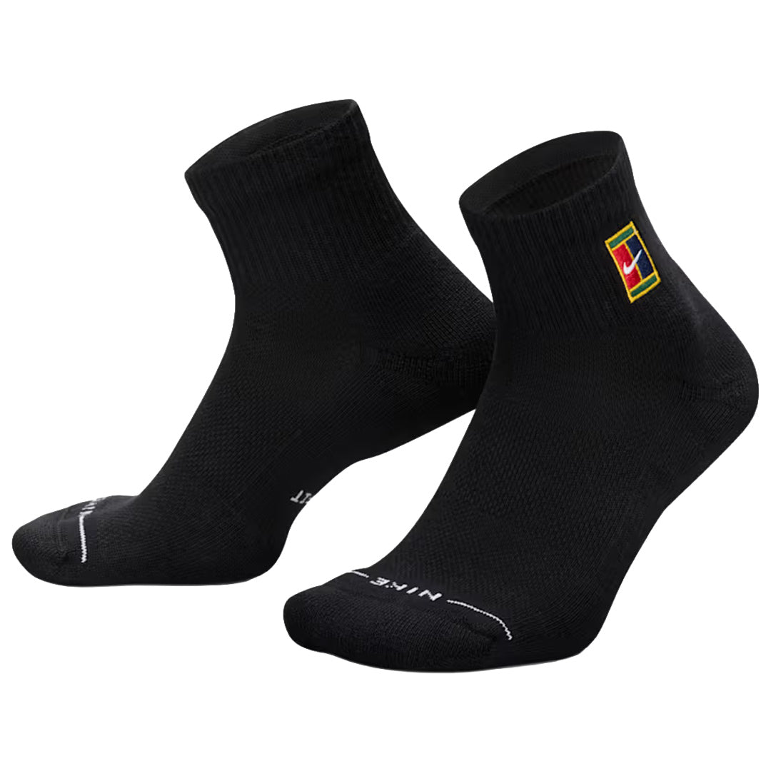 Nike Everyday Elevated Ankle 3 Pack Socks - Black