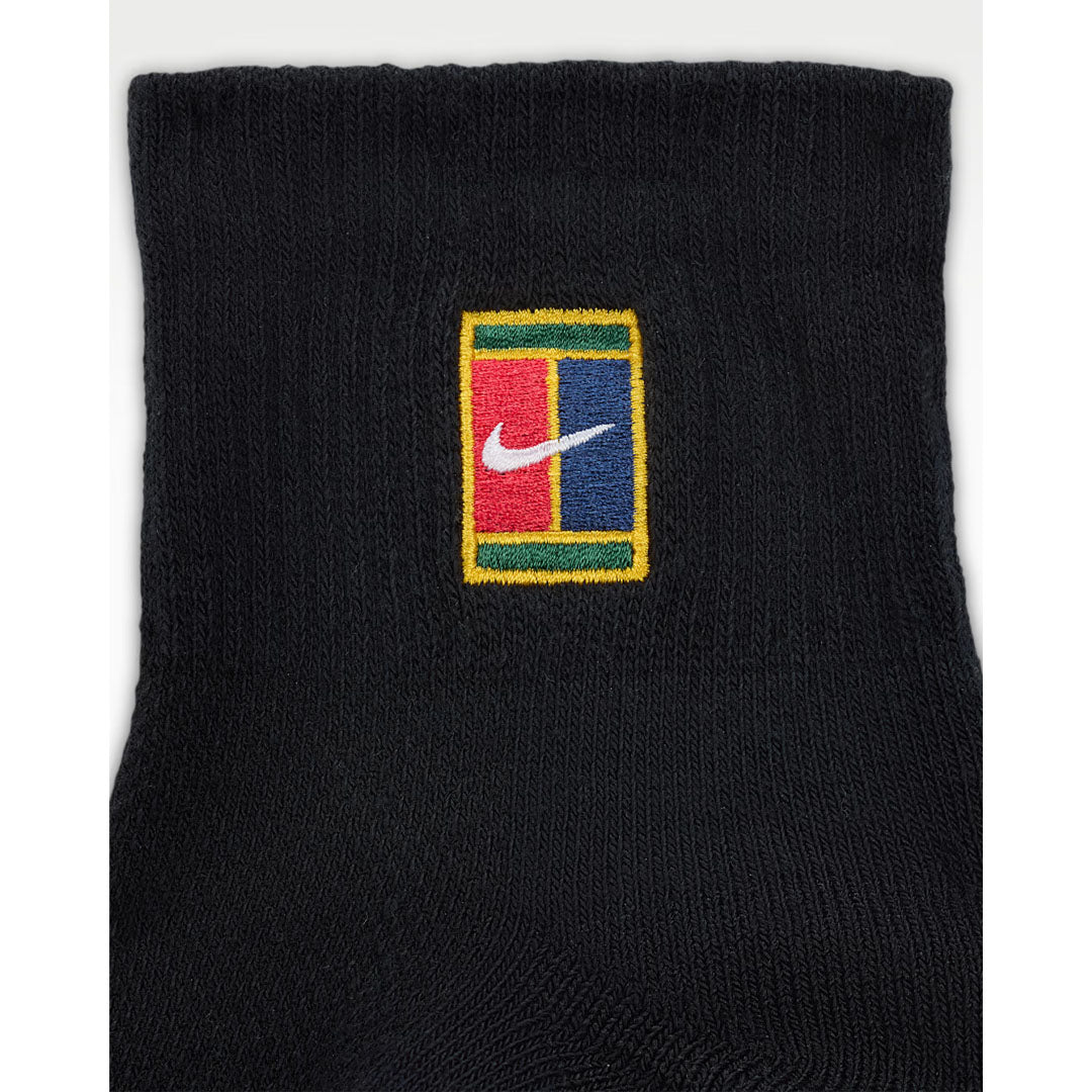 Nike Everyday Elevated Ankle 3 Pack Socks - Black