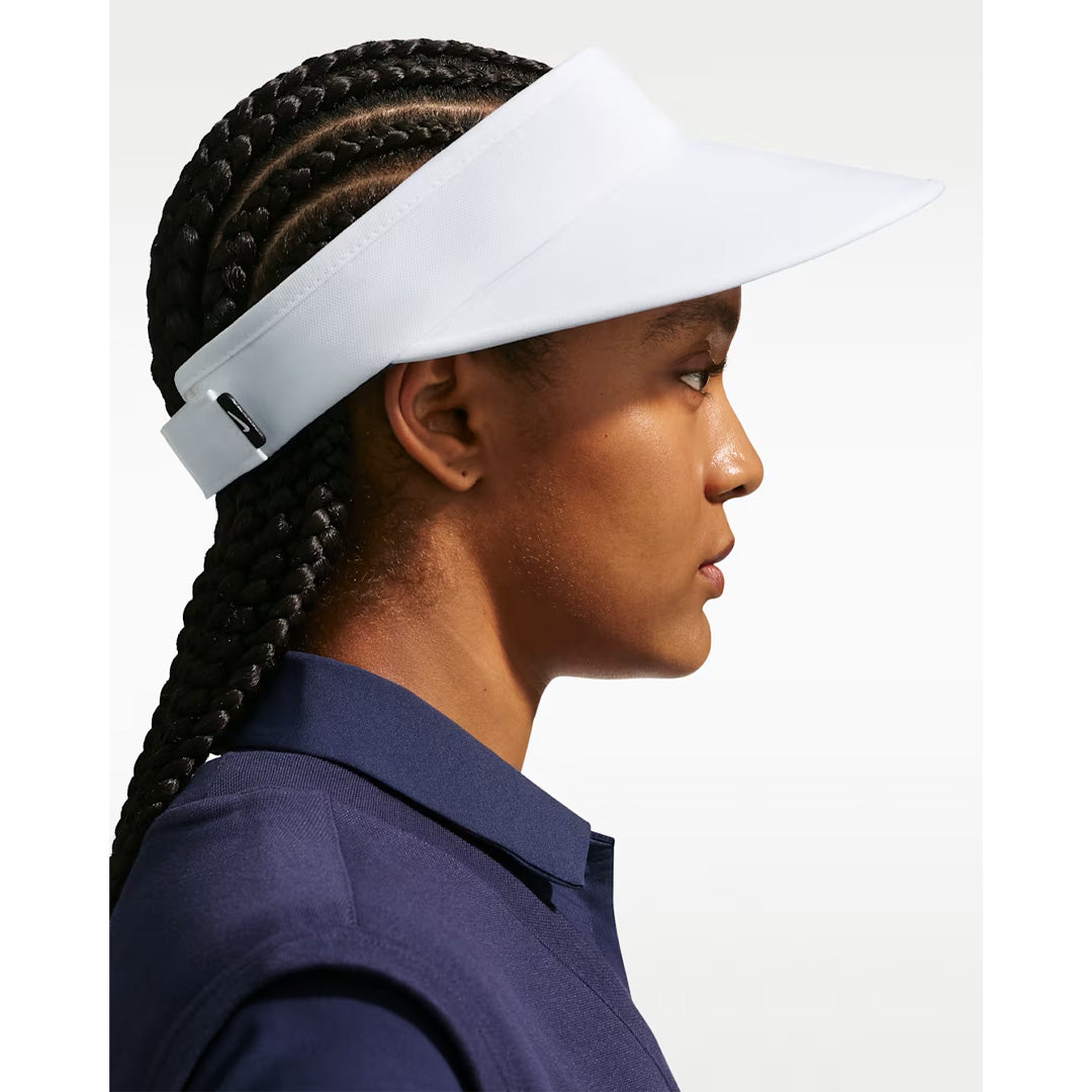 Nike Ace Wide Brim Visor - White