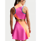 Nike Women's Slam OZ Dress - Laser Fuchsia/Atomic Orange