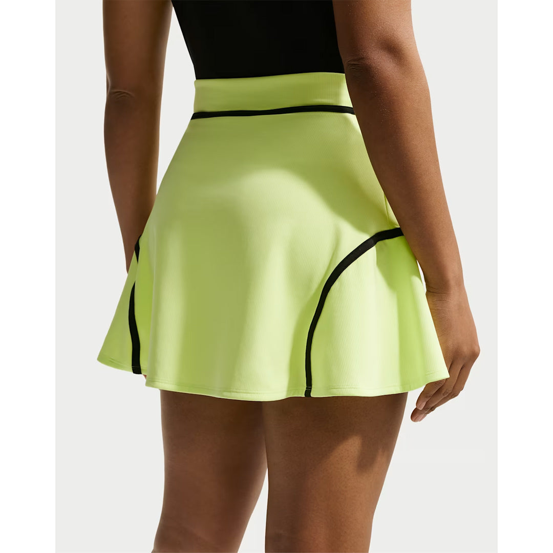 Nike Women's Advantage Novelty Skort - Light Lemon Twist/Black