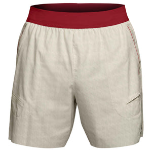 Nike Men's Advantage Print 6" Short - Light Bone