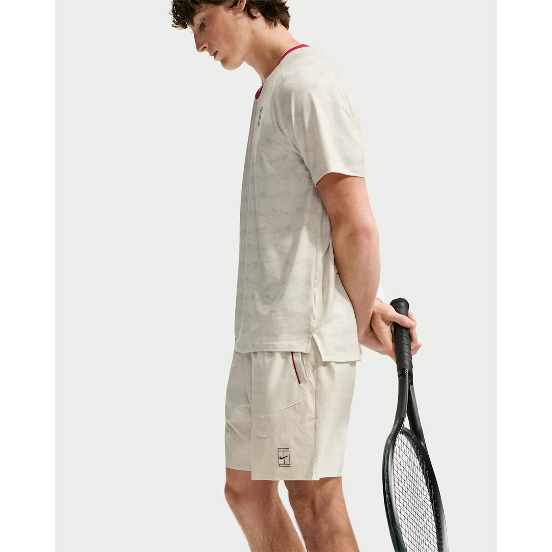 Nike Men's Advantage Print 6" Short - Light Bone