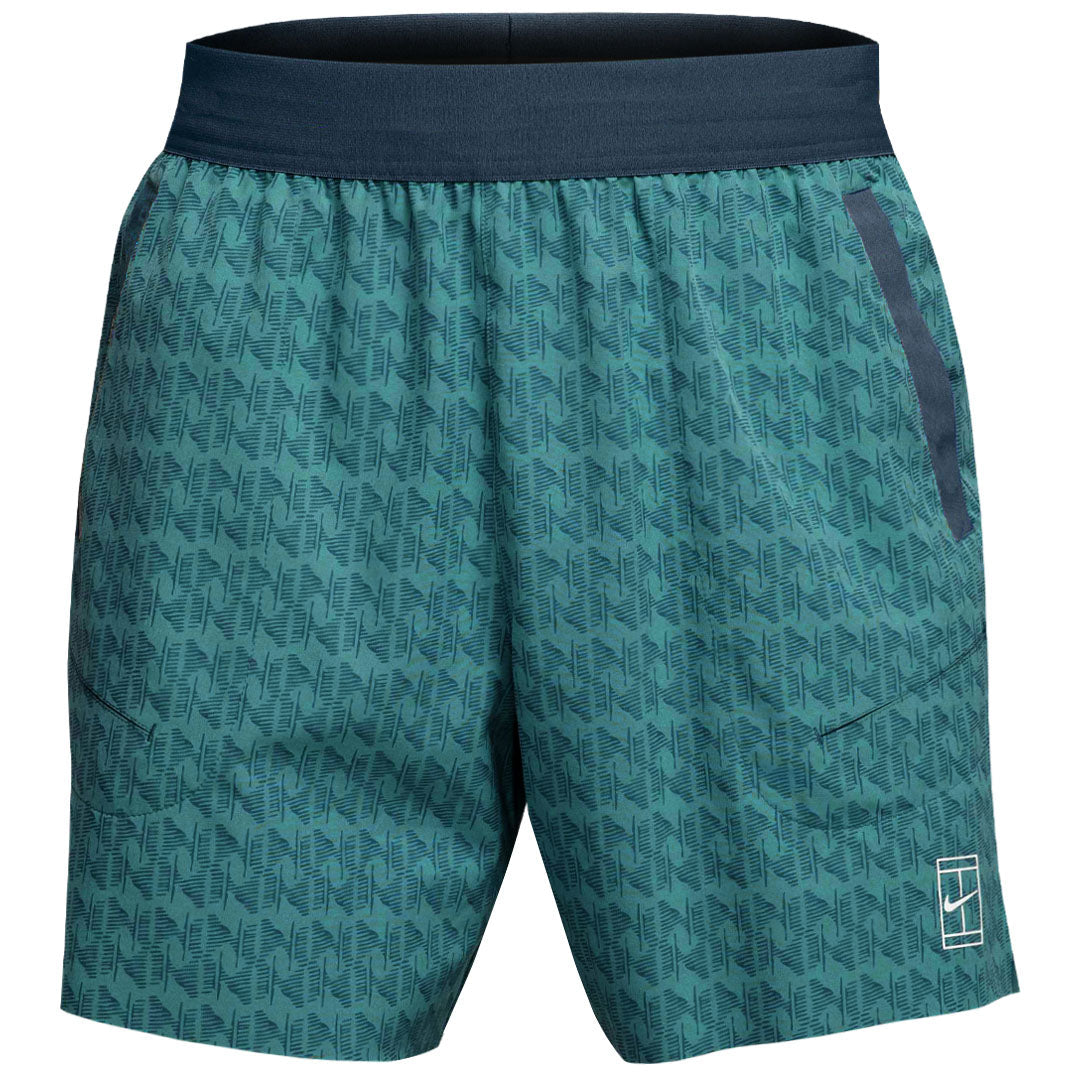 Nike Men's Advantage Print 6" Short - New Slate/Armory Navy