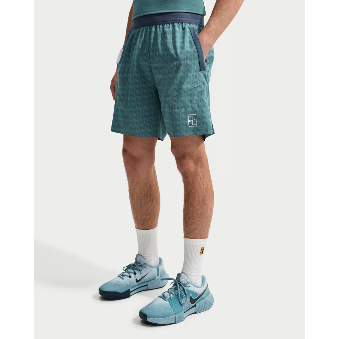 Nike Men's Advantage Print 6" Short - New Slate/Armory Navy