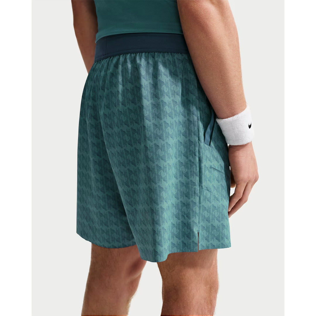 Nike Men's Advantage Print 6" Short - New Slate/Armory Navy