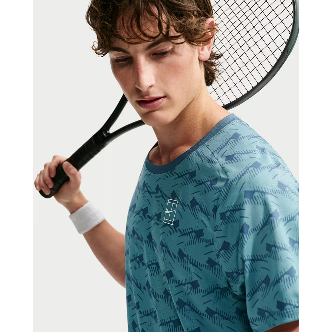 Nike Men's Advantage Print Tee - New Slate