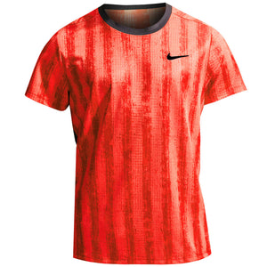 Nike Men's Victory Print Tee - Bright Crimson