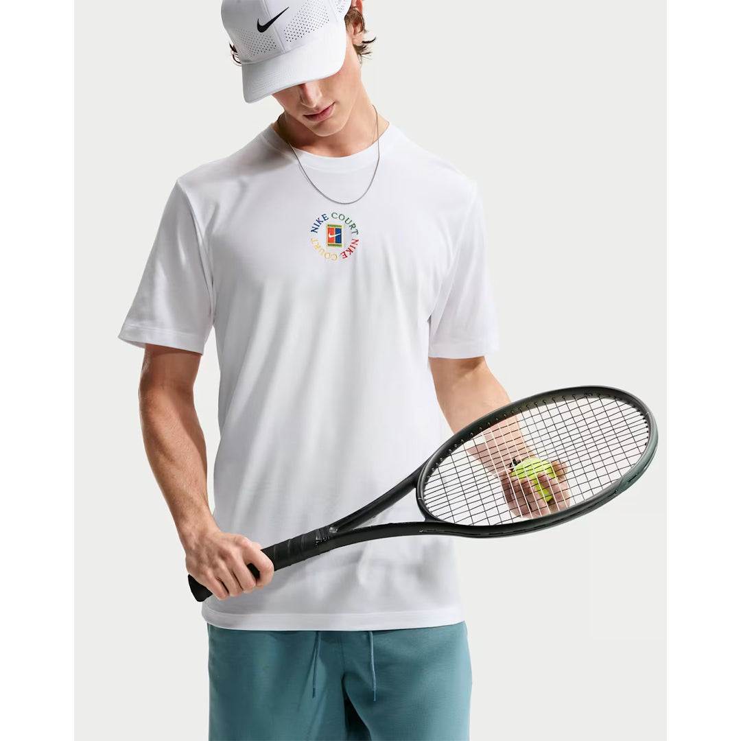 Nike Men's Court Heritage Tee - White