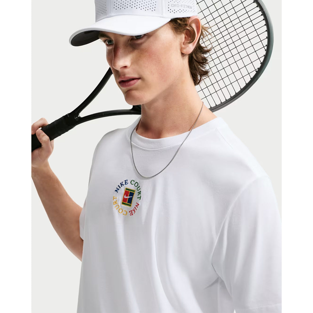Nike Men's Court Heritage Tee - White