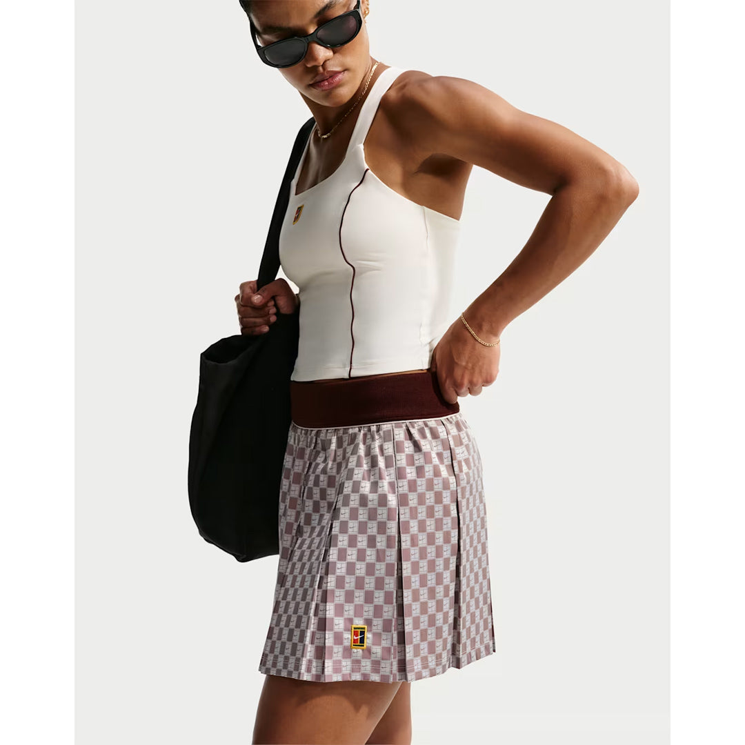 Nike Women's Court Collection High Rise Skort - Mystic Dates