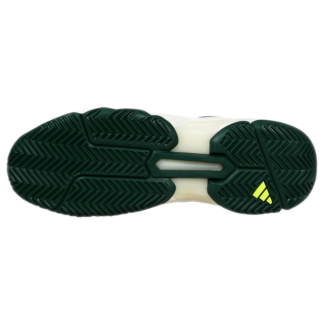 adidas Men's CourtJam Control 3 - Off White/Aurora Ivy