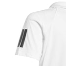 adidas Boys Club 3-Stripe Tee - White