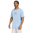 adidas Men's Pickleball Graphic Tee - Glow Blue
