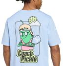 adidas Men's Pickleball Graphic Tee - Glow Blue