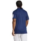 adidas Men's Club 3 Stripe Polo - Dark Blue
