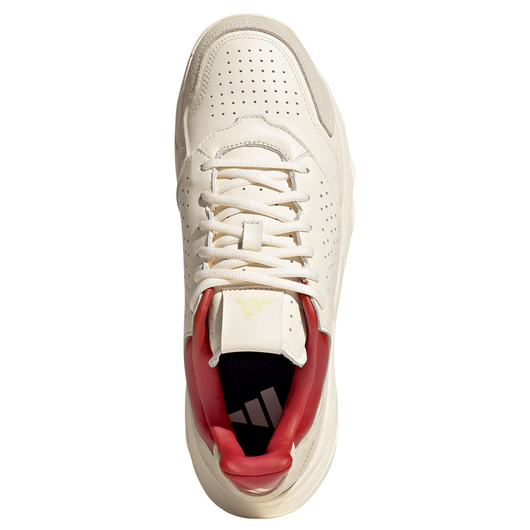 adidas Men's CourtJam Control 3 - Premium - Chalk White/Team Victory Red