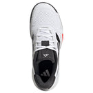 adidas Junior Barricade K - White/Grey Two