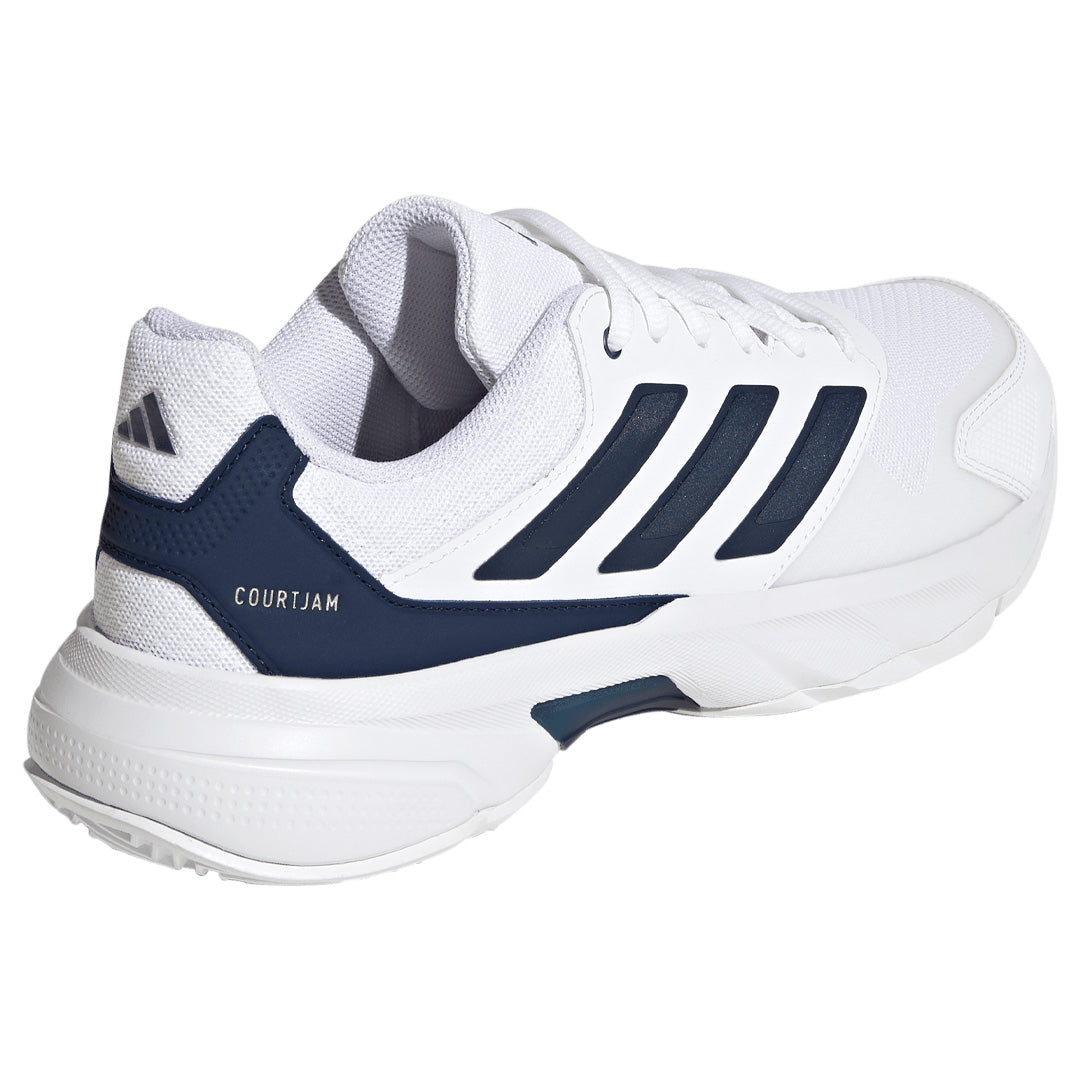 adidas Men's CourtJam Control 3 - Cyber Metallic/Dark Blue