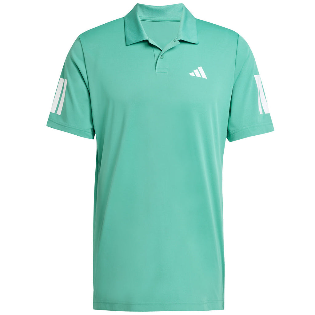 adidas Men's Club 3-Stripe Polo - Powder Teal