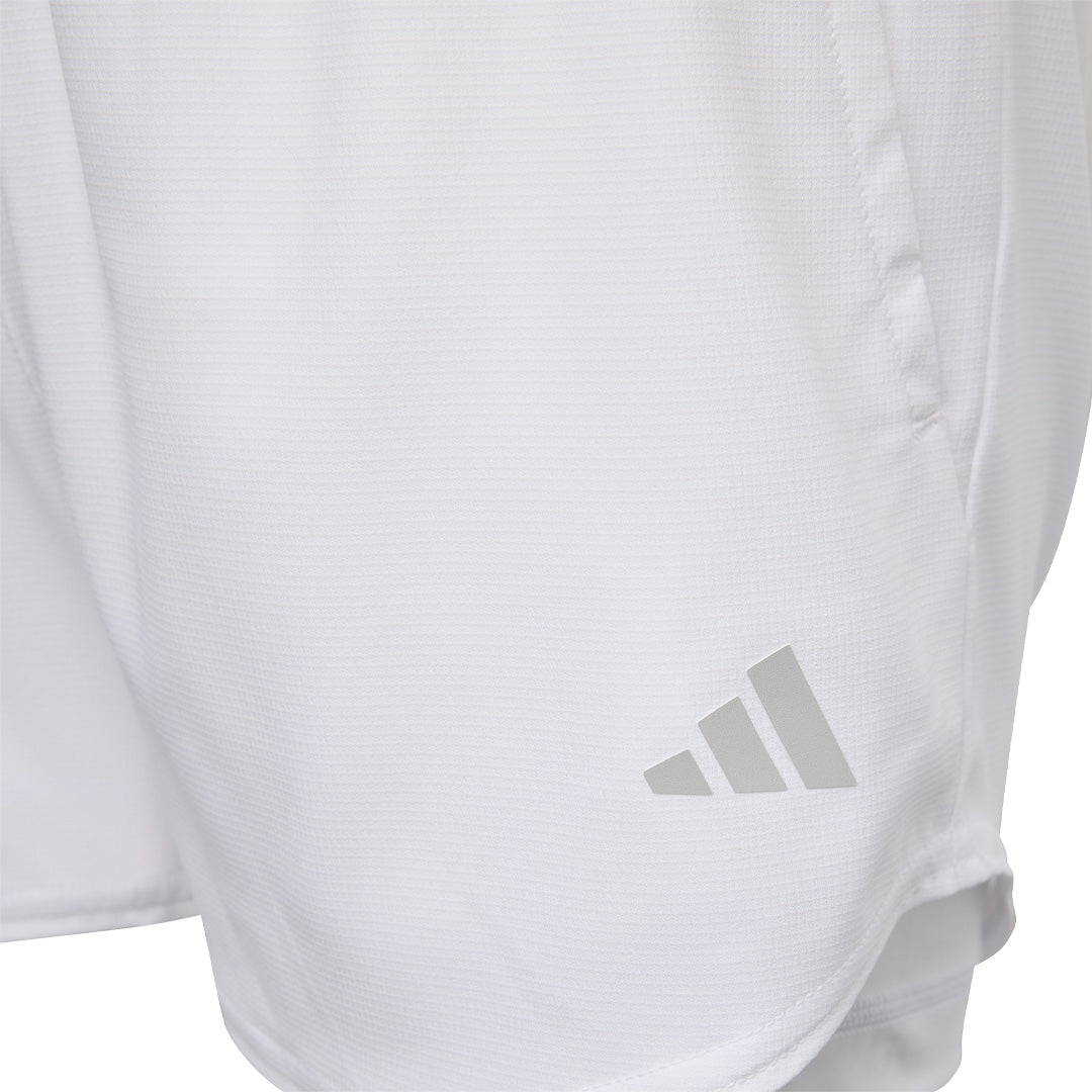 adidas Girls Club Short - White