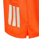 adidas Boy's Club 3 Stripe Short - Pure Orange