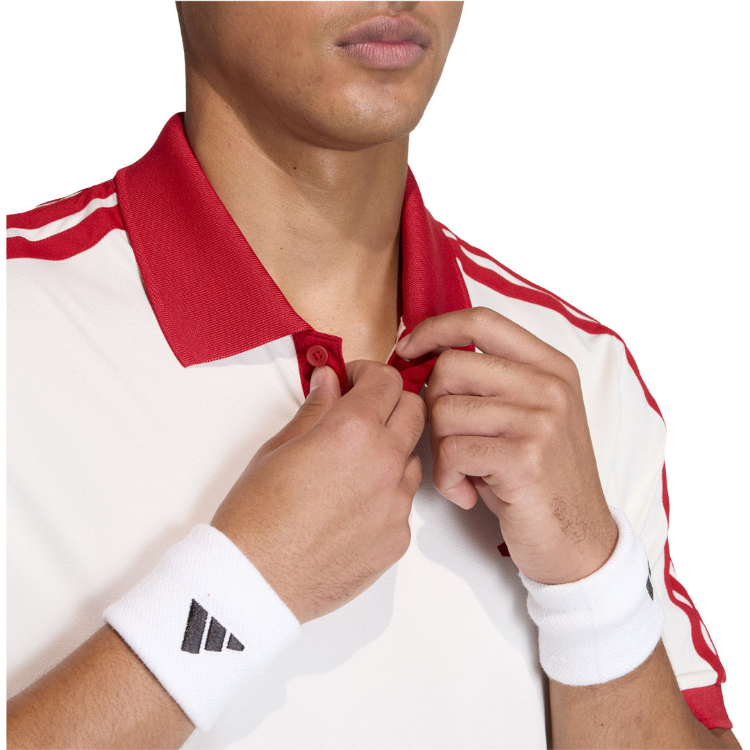 adidas Men's Classics Polo - Chalk White