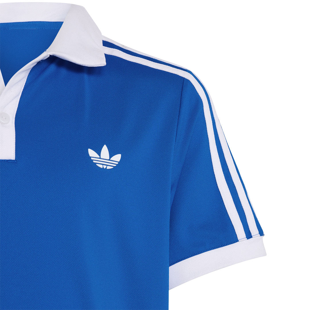 adidas Boys Classics Polo - Bahia Blue
