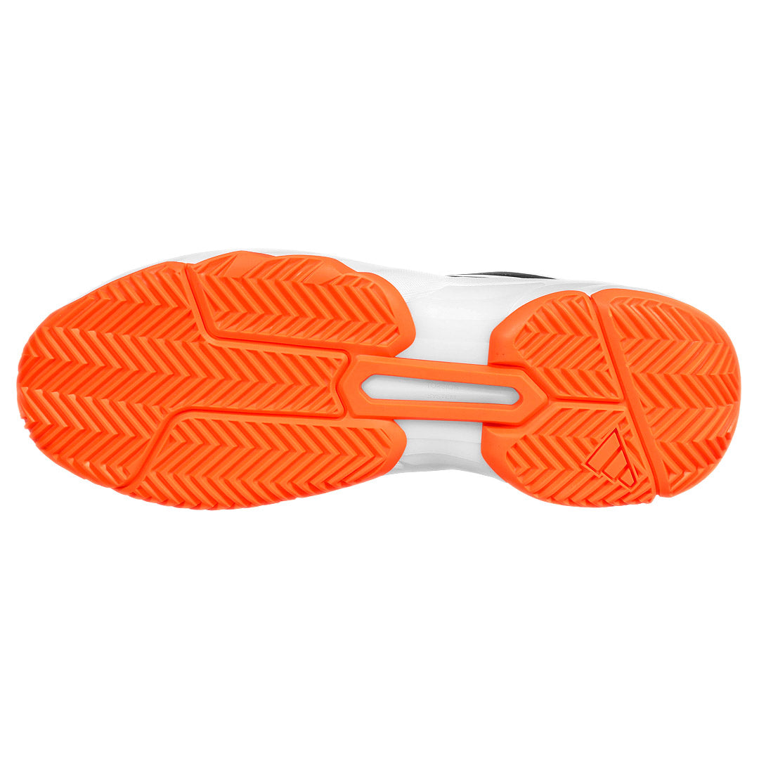 adidas  Men's CourtJam Control 3 - Cloud White/Lucid Orange