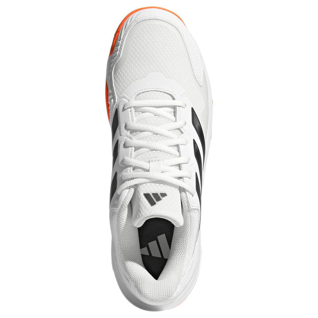 adidas  Men's CourtJam Control 3 - Cloud White/Lucid Orange