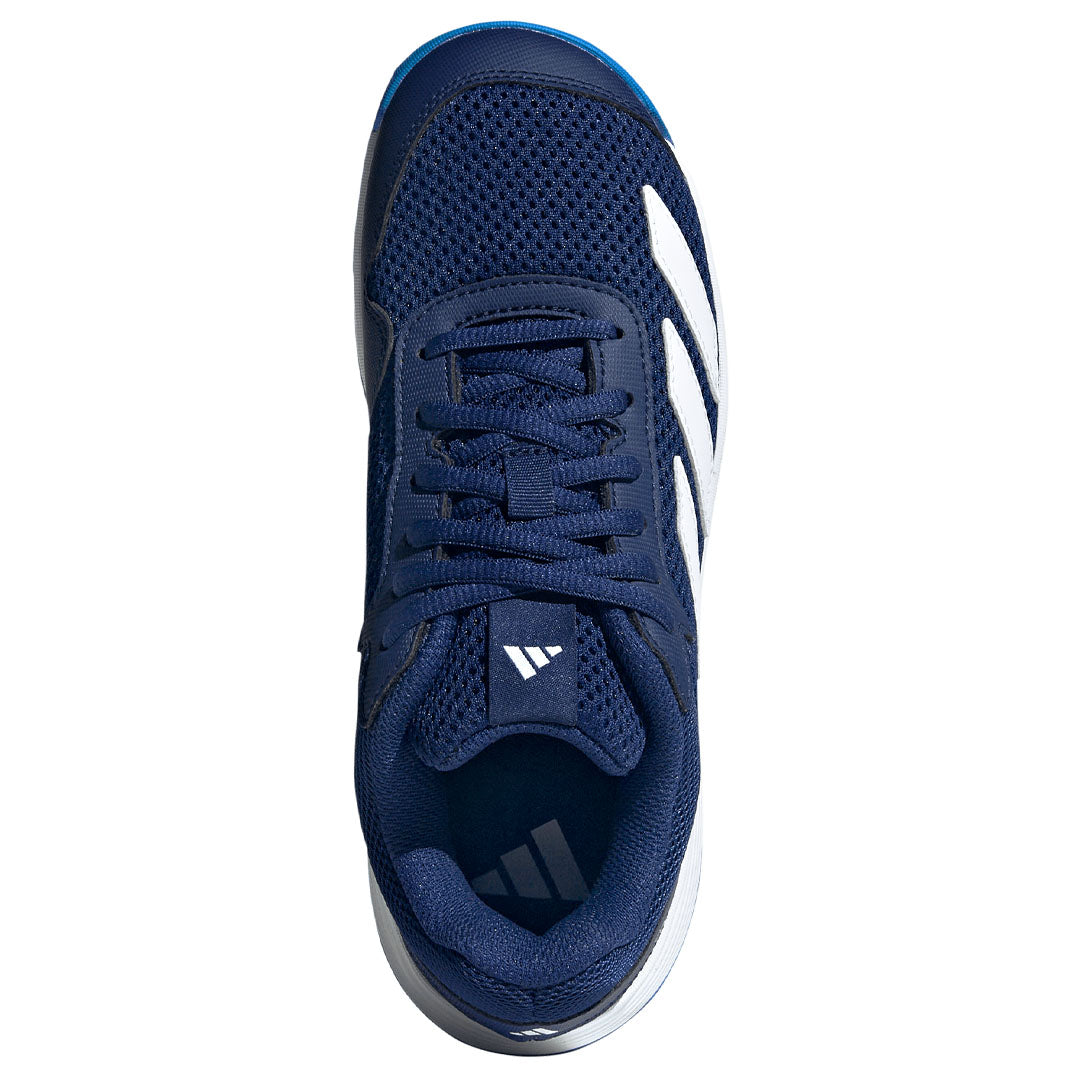 adidas Junior Courtflash K - Dark Blue/Cloud White